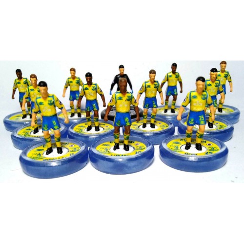 Subbuteo Andrew Table Soccer Everton 2016-2017 3rd Jersey on WSB Professional bases